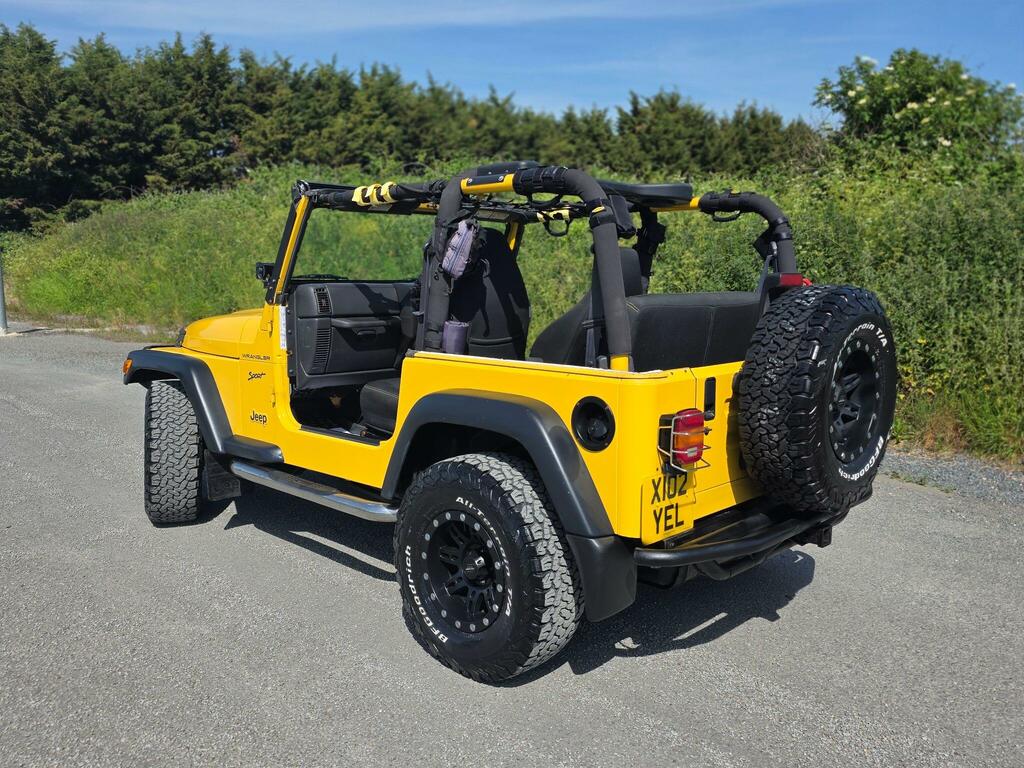 Jeep Wrangler 2.5 Sport Soft Top 4X4 X102YEL Yellow #5