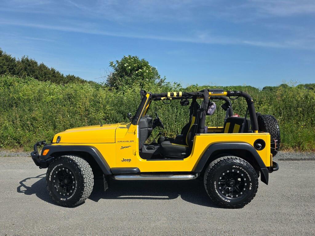 Jeep Wrangler 2.5 Sport Soft Top 4X4 X102YEL Yellow #4