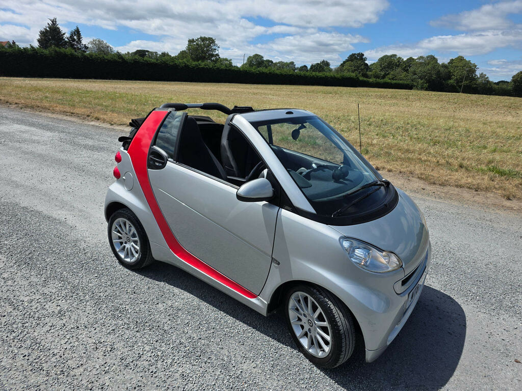 Smart Fortwo Cabrio 1.0 Mhd Passion Cabriolet Softtouch Euro 5 Ss 2 Silver #2