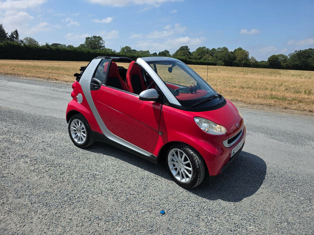 Smart Fortwo Cabrio 1.0 Passion Cabriolet Euro 4 Red #2