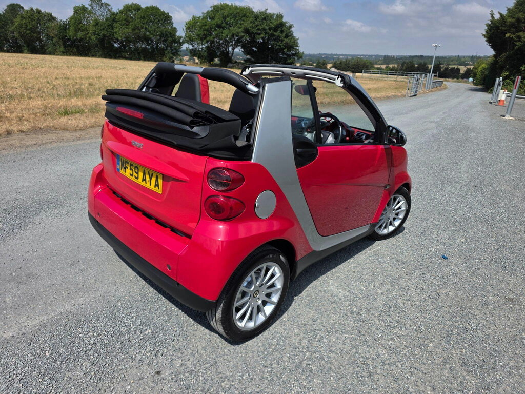 Smart Fortwo Cabrio 1.0 Passion Cabriolet Euro 4 Red #6