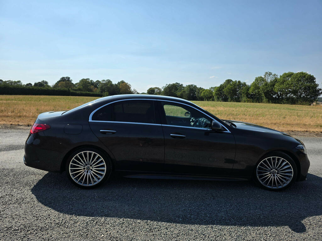 Mercedes-Benz C Class C 220 Amg Line Prem D Mhe Blue #8