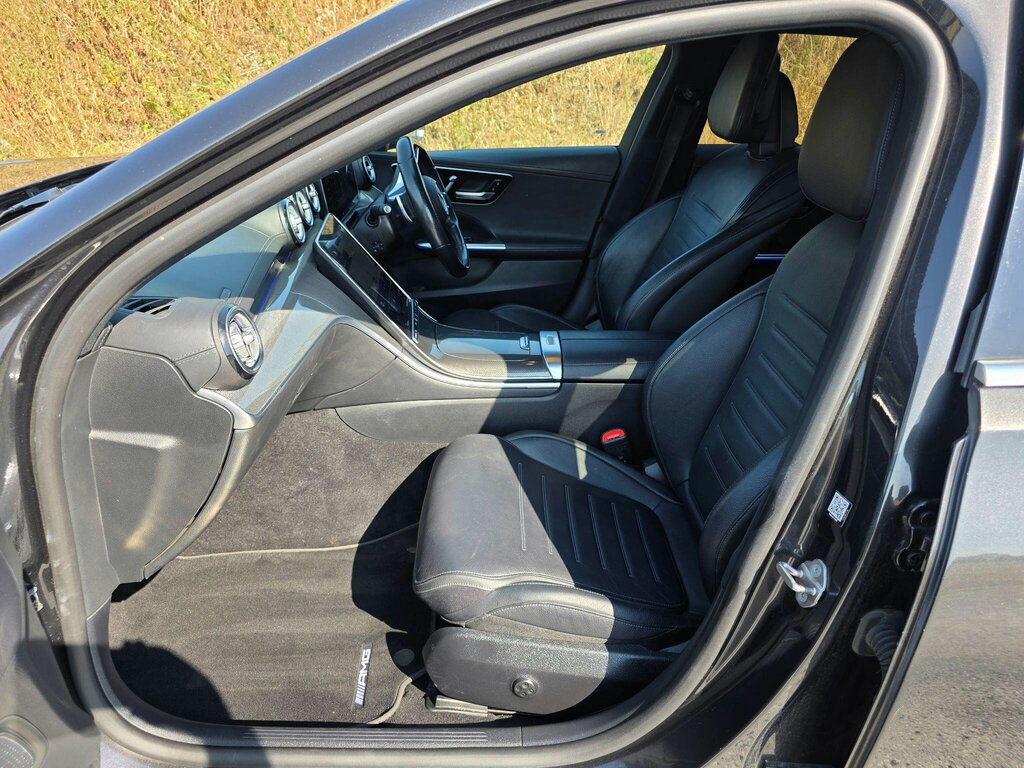 Mercedes-Benz C Class C 220 Amg Line Prem D Mhe Blue #16