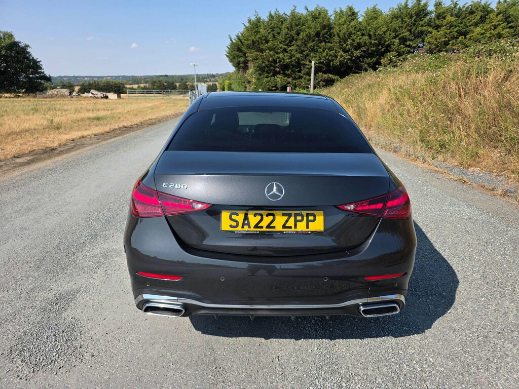 Mercedes-Benz C Class 1.5 C200h Mhev Amg Line Premium G-tronic Euro 6 Grey #6