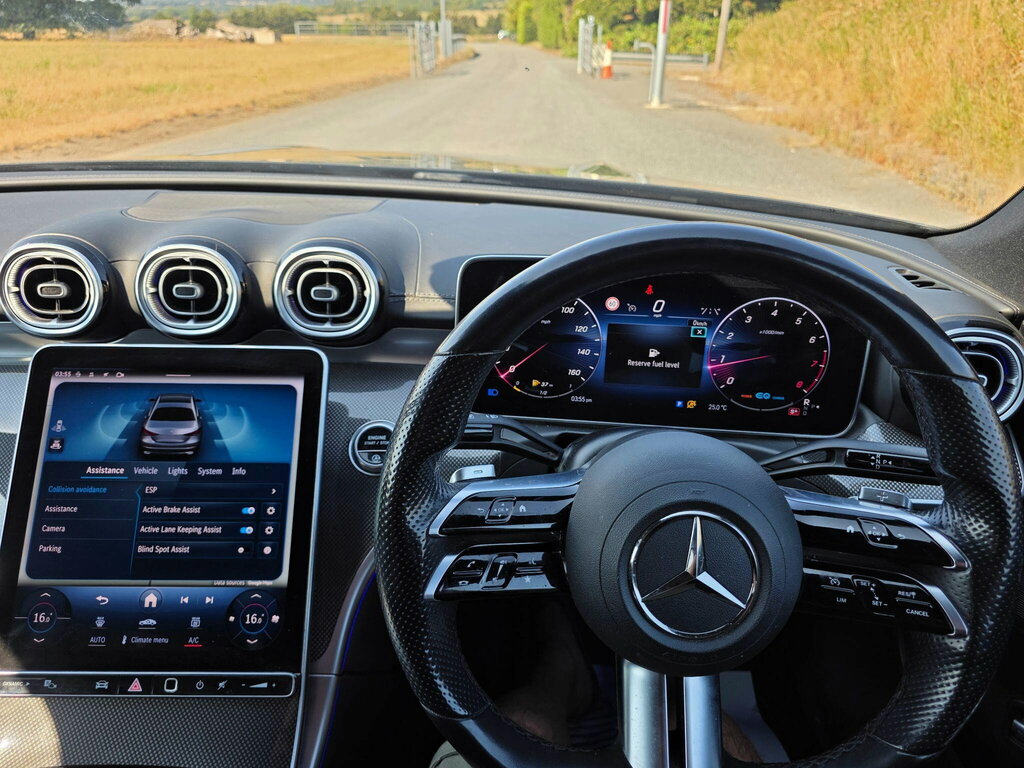 Mercedes-Benz C Class C 220 Amg Line Prem D Mhe Blue #20