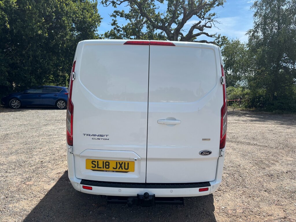 Ford Transit Custom 2.0 300 Ecoblue Limited Crew Van Double Cab Di SL18JXU White #4