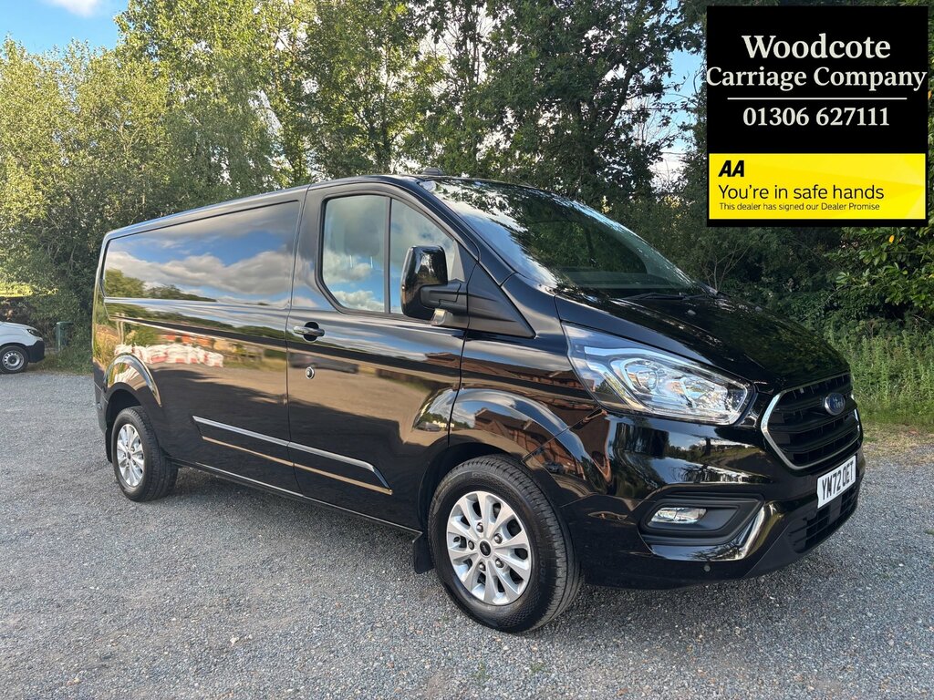 Ford Transit Custom 2.0 300 Ecoblue Limited Panel Van Black