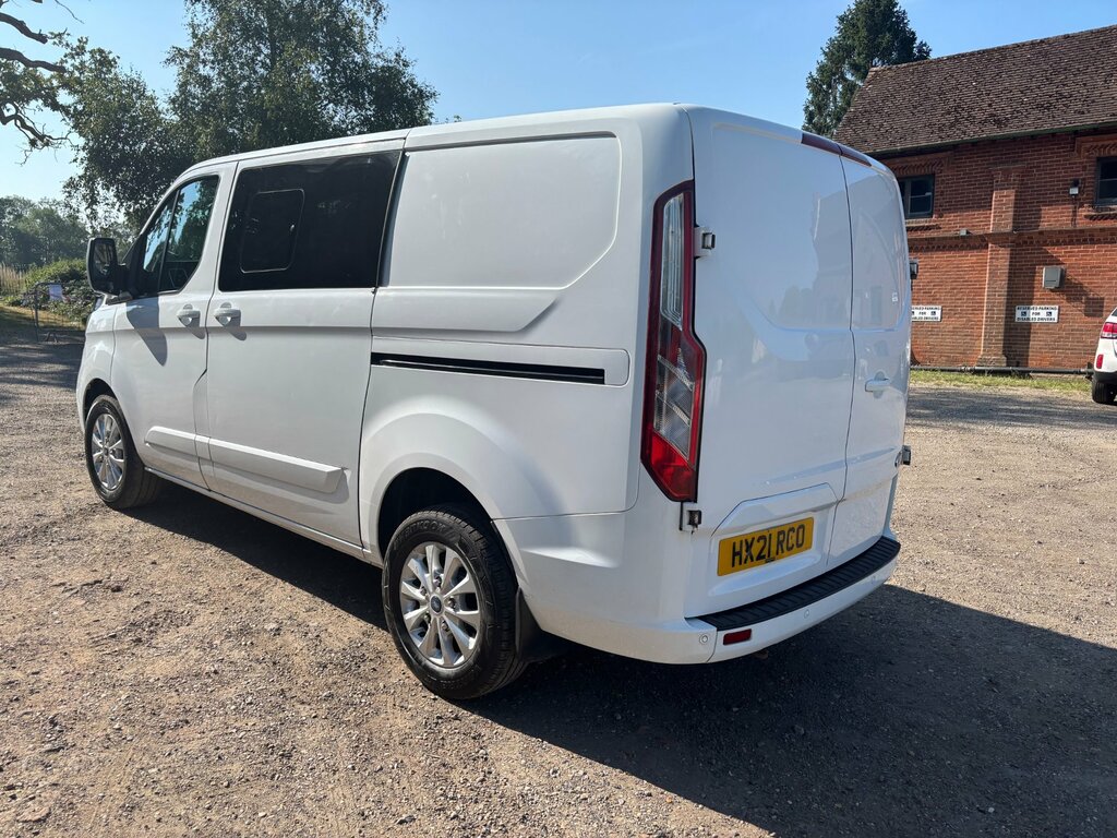 Ford Transit Custom 2.0 320 Ecoblue Limited Crew Van Double Cab Di HX21RCO White #6