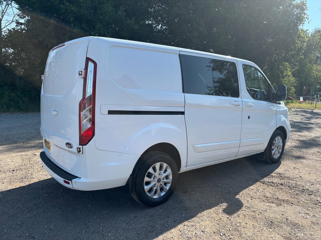 Ford Transit Custom 2.0 320 Ecoblue Limited Crew Van Double Cab Di HX21RCO White #4