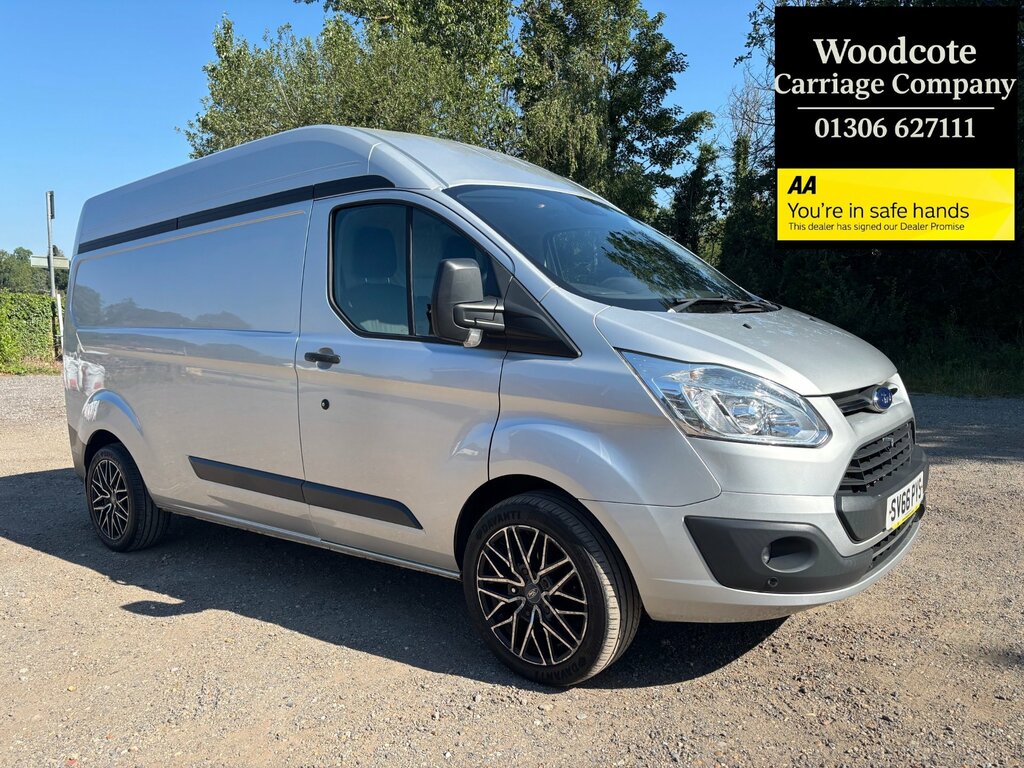 Ford Transit Custom T350 2.2Tdci L3h3 Lwb High Roof 125Ps Euro 5 U463 White #1