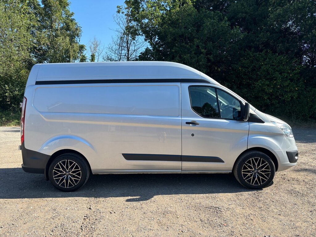 Ford Transit Custom T350 2.2Tdci L3h3 Lwb High Roof 125Ps Euro 5 U463 White #2