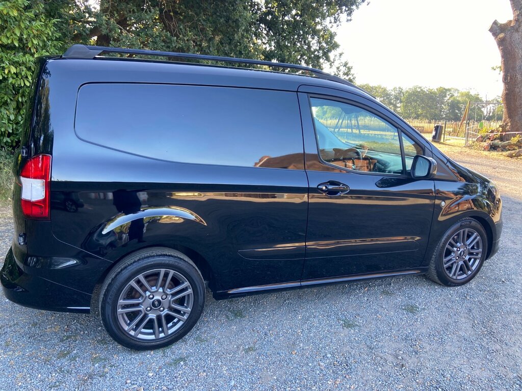 Ford Transit Courier 1.5 Tdci Sport Panel Van L1 Euro CY19RHU Black #6