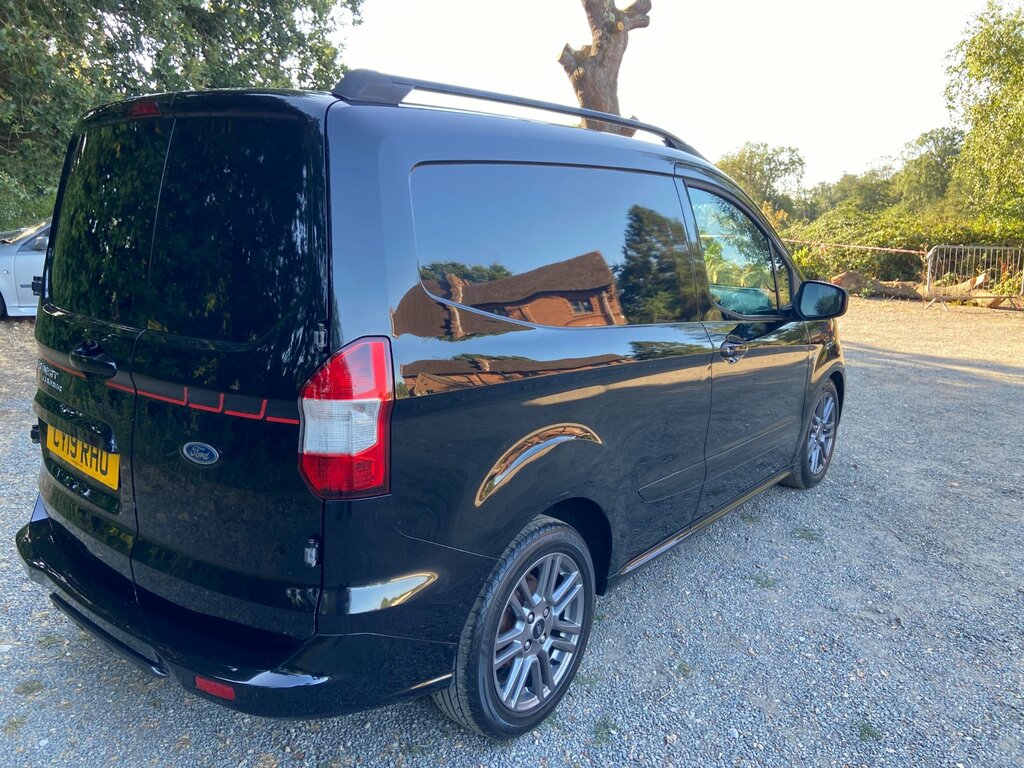 Ford Transit Courier 1.5 Tdci Sport Panel Van L1 Euro CY19RHU Black #5