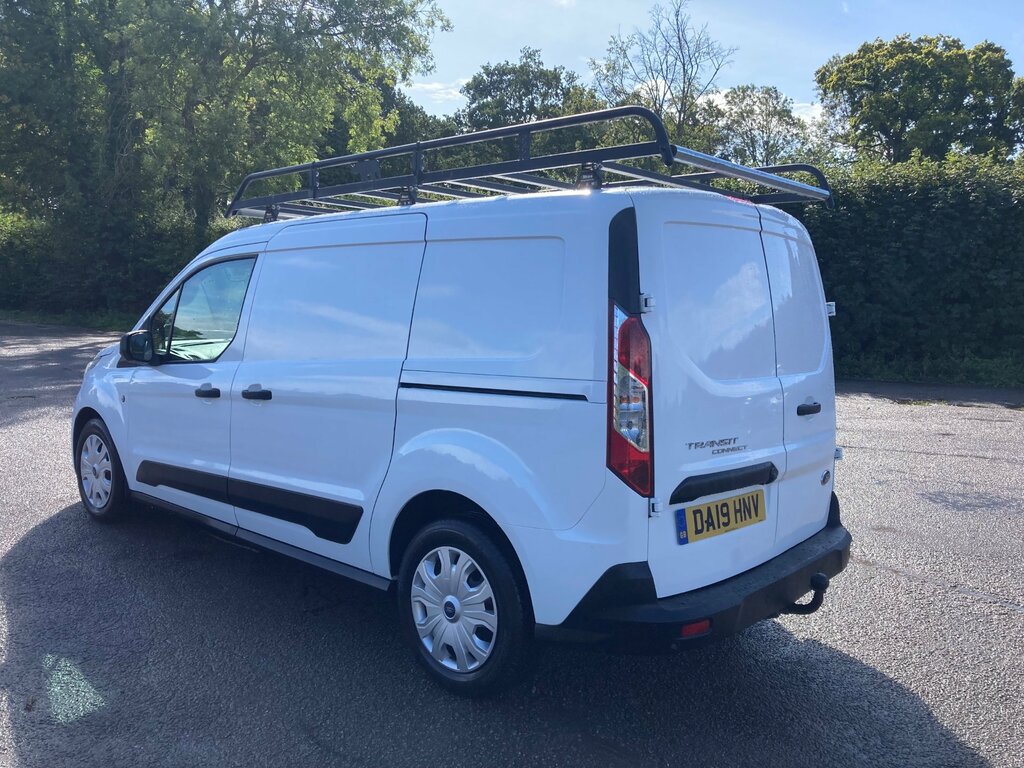Ford Transit Connect 1.5 Ecoblue 100Ps Trend L2 Miles With Full Service White #6