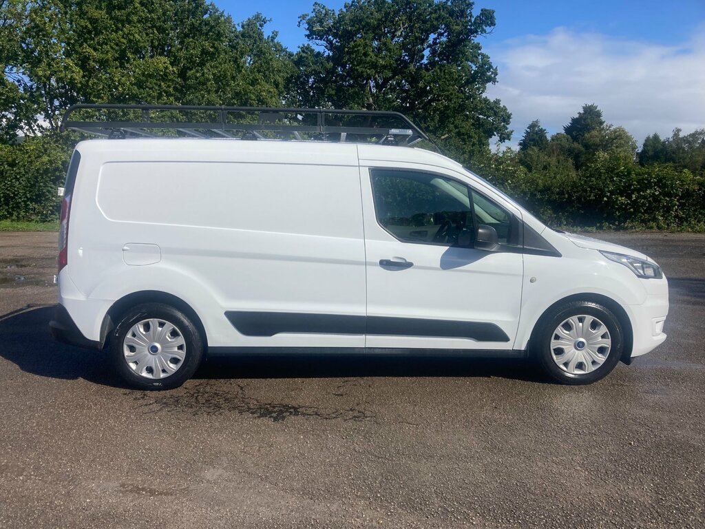 Ford Transit Connect 1.5 Ecoblue 100Ps Trend L2 Miles With Full Service White #3