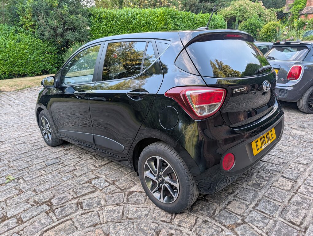 Hyundai I10 Manual Black #5