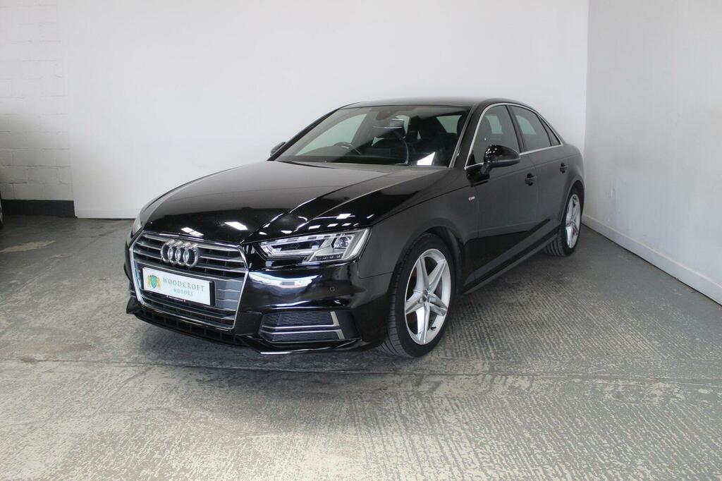 Audi A4 Saloon 1.4 Tfsi S Line Euro 6 Ss 201818 GJ18GWX Black #2