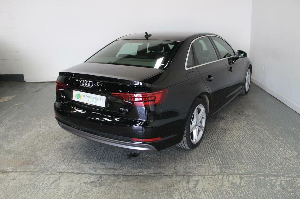 Audi A4 Saloon 1.4 Tfsi S Line Euro 6 Ss 201818 GJ18GWX Black #6
