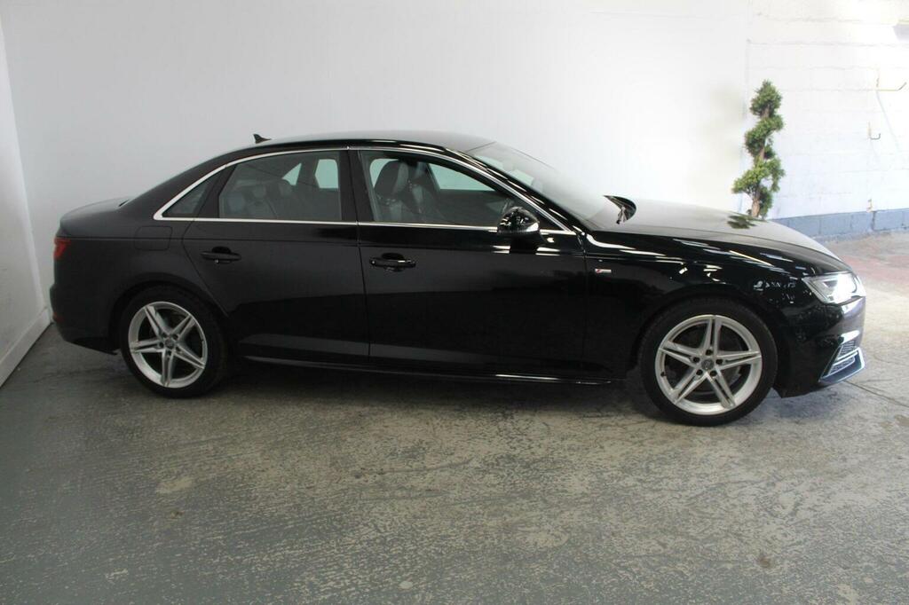 Audi A4 Saloon 1.4 Tfsi S Line Euro 6 Ss 201818 GJ18GWX Black #3