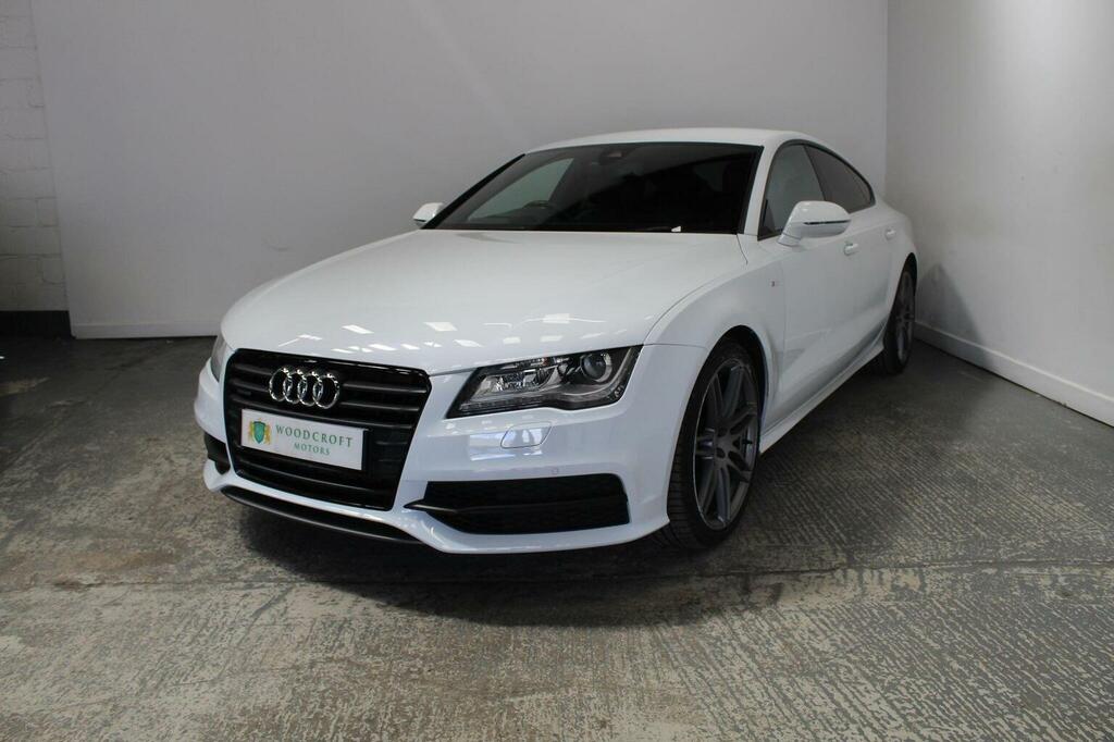 Audi A7 3.0 Tdi V6 S Line Sportback Tiptronic Quattro Euro SV13GGK White #2