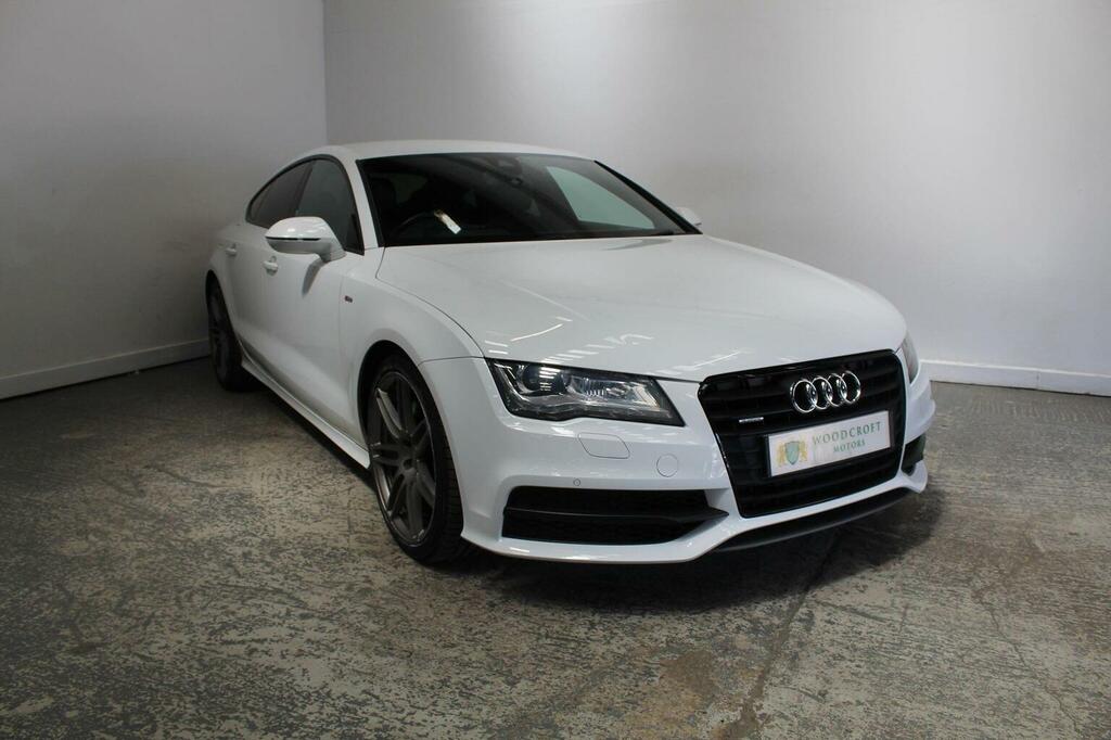 Audi A7 3.0 Tdi V6 S Line Sportback Tiptronic Quattro Euro SV13GGK White