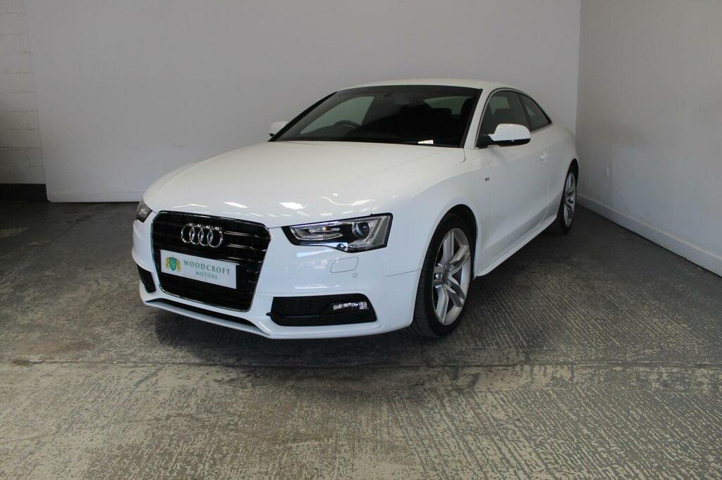 Audi A5 Coupe 2.0 Tdi S Line Euro 6 Ss 201616 LO16NYG White #2