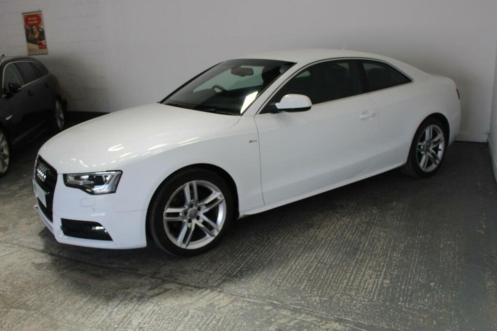 Audi A5 Coupe 2.0 Tdi S Line Euro 6 Ss 201616 LO16NYG White #4