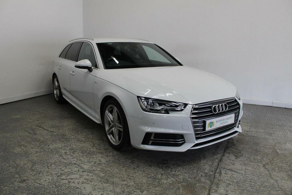 Audi A4 Avant Estate 2.0 Tdi Ultra S Line S Tronic Euro 6 Ss White