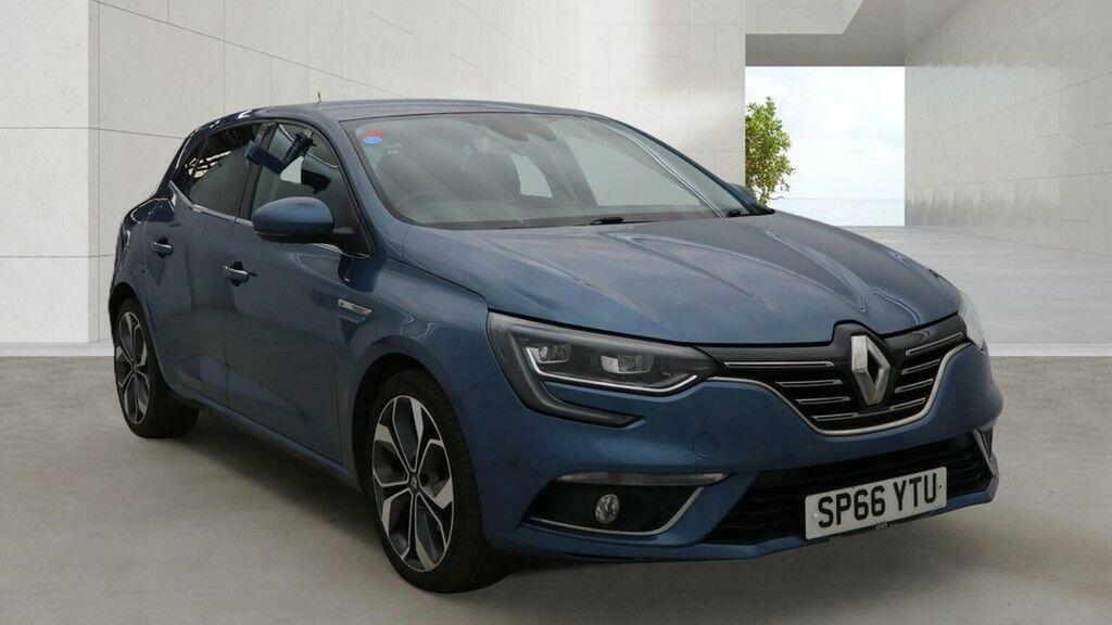 Renault Megane 1.6 Dci Signature Nav Euro 6 Ss Blue