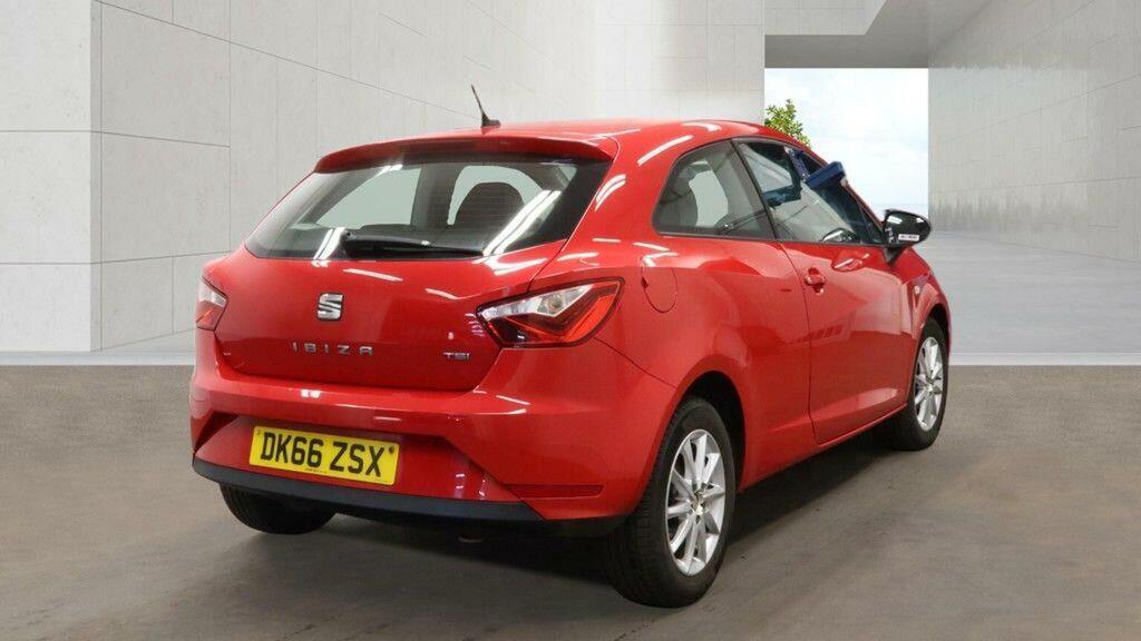 Seat Ibiza 1.2 Tsi Se Sport Coupe Euro 6 Red #4