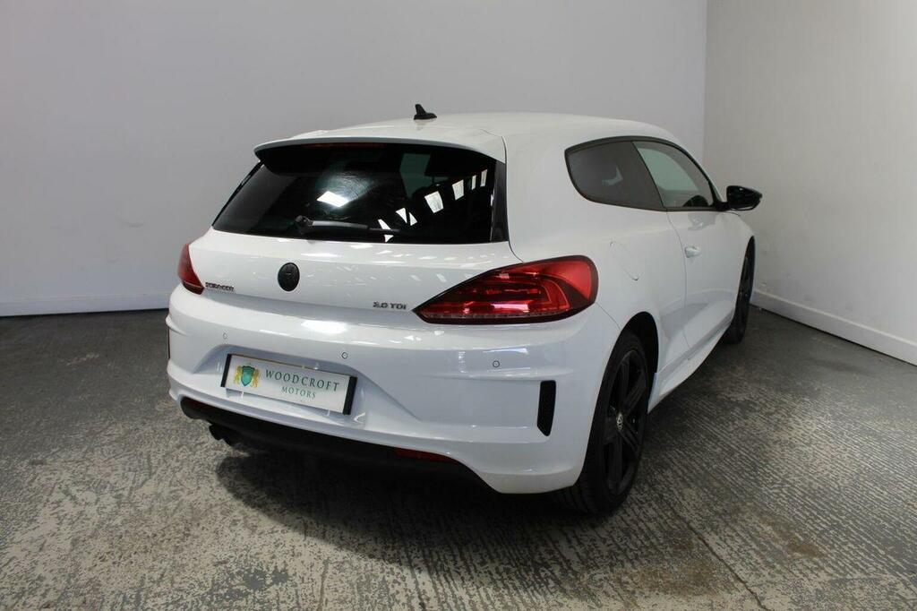 Volkswagen Scirocco 2.0 Tdi R-line Dsg Euro 6 Ss White #6