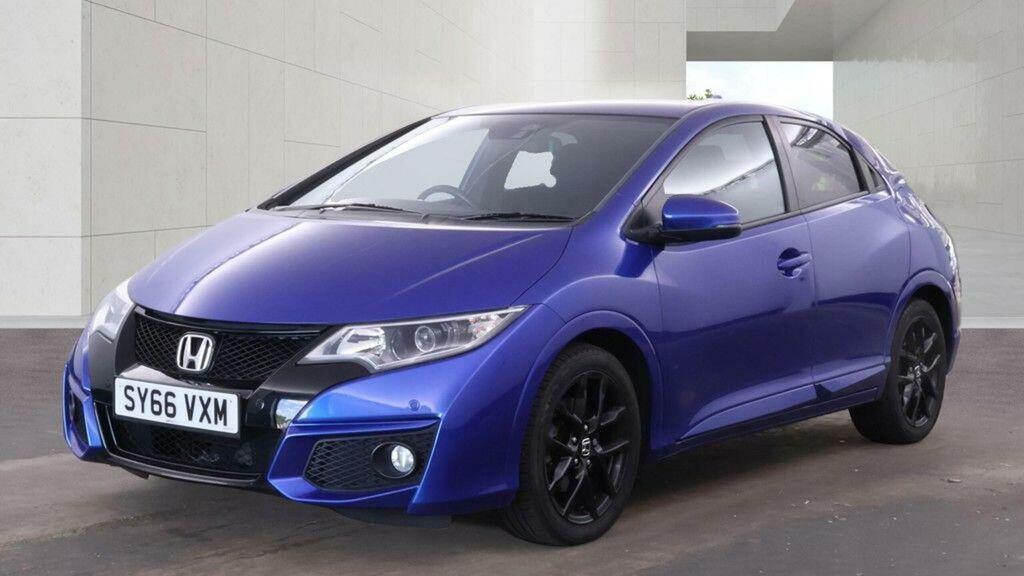 Honda Civic 1.4 I-vtec Sport Euro 6 Ss Blue #6