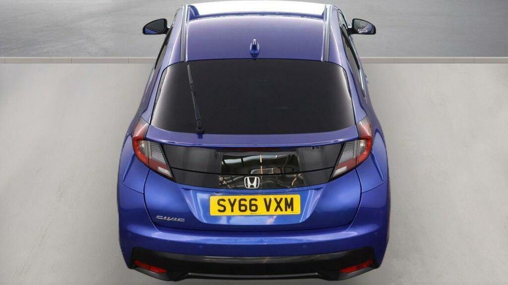 Honda Civic 1.6 I-dtec Se Plus Navi White 0 Tax White #8