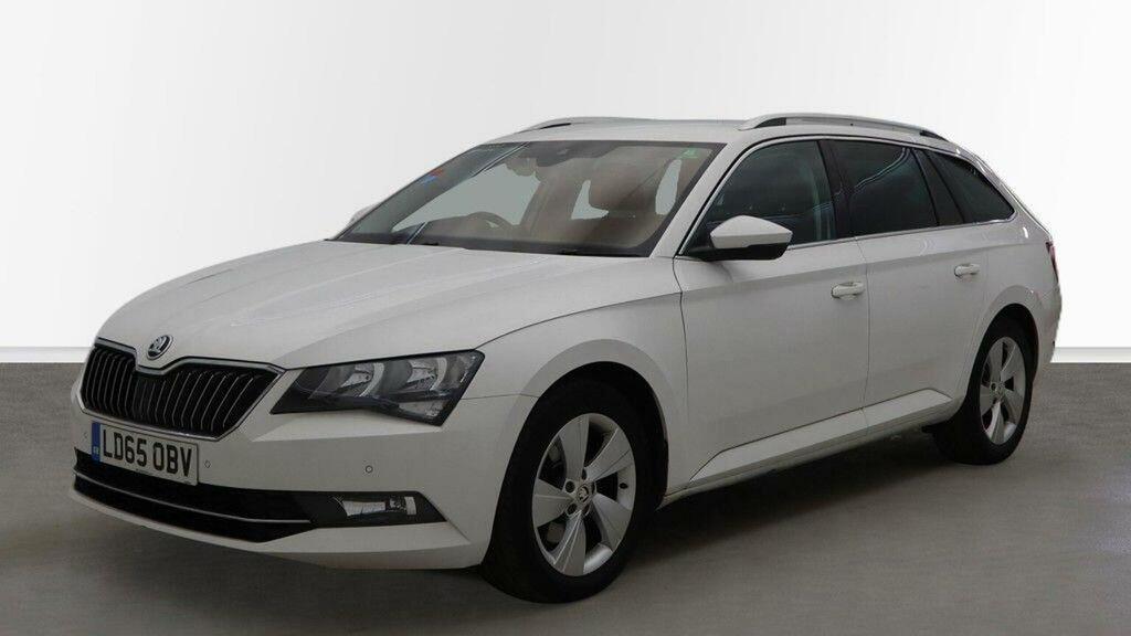 Skoda Superb 2.0 Tdi Se Business Euro 6 Ss White #2