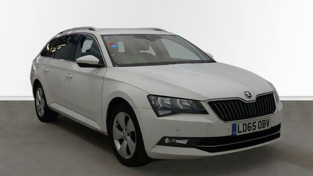 Skoda Superb 2.0 Tdi Se Business Euro 6 Ss White