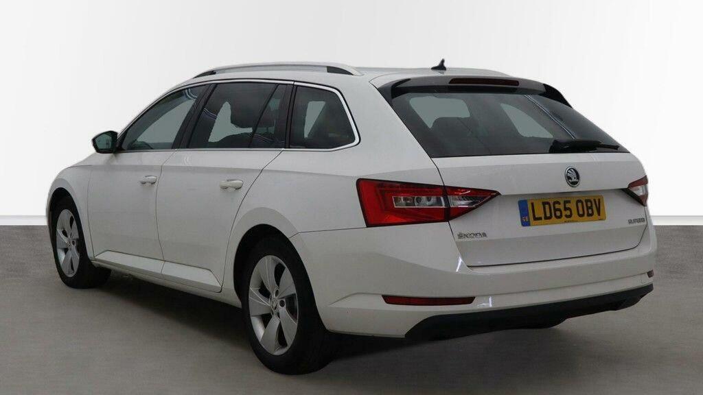 Skoda Superb 2.0 Tdi Se Business Euro 6 Ss White #3