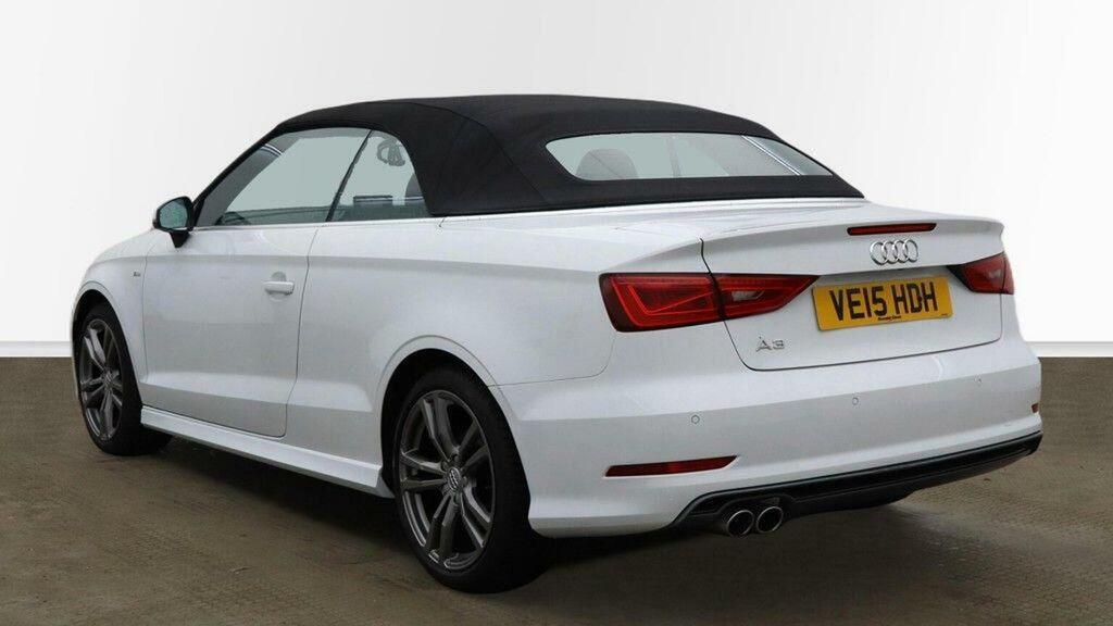 Audi A3 Cabriolet 2.0 Tdi S Line Euro 6 Ss White #3