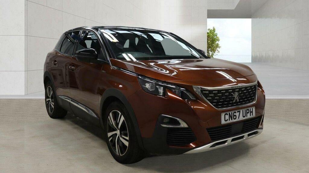 Peugeot 3008 1.6 Bluehdi Gt Line Euro 6 Ss Brown