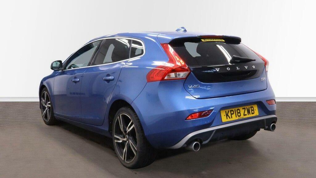 Volvo V40 2.0 D2 R-design Pro Euro 6 Ss Blue #5