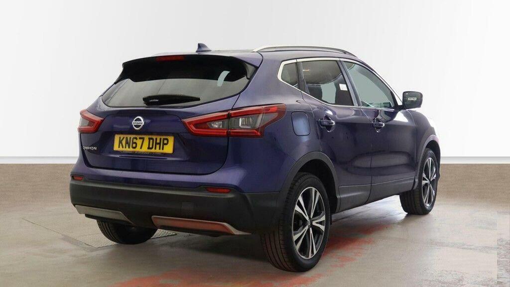 Nissan Qashqai Suv 1.6 Dci N-connecta Euro 6 Ss 201767 KN67DHP Blue #4