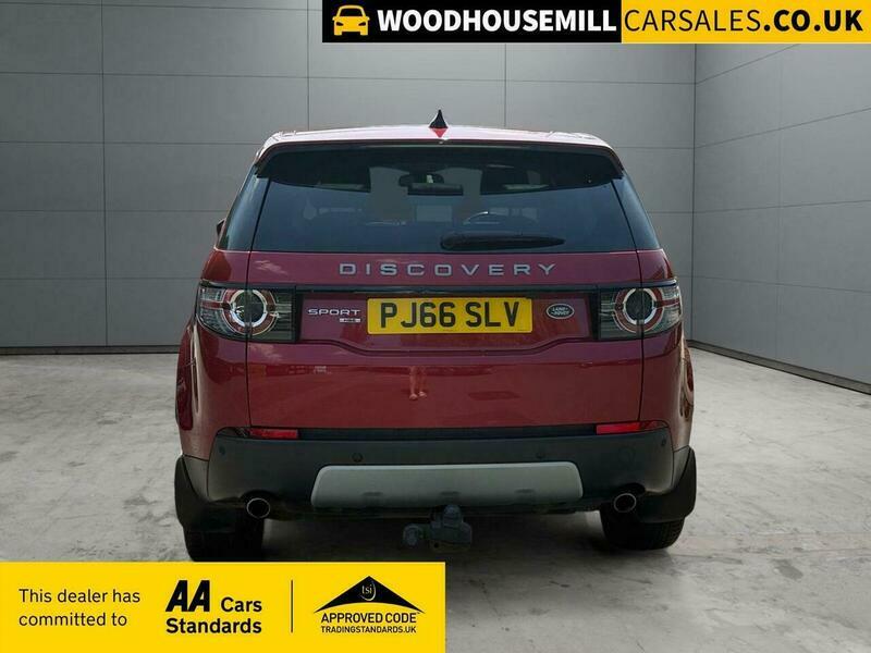 Land Rover Discovery Sport 2.0 Td4 Hse PJ66SLV Red #5