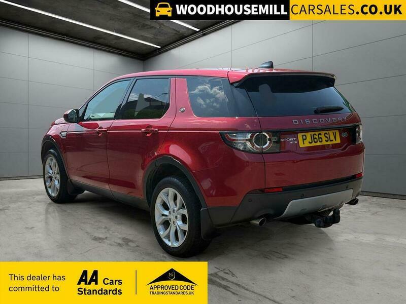 Land Rover Discovery Sport 2.0 Td4 Hse PJ66SLV Red #4