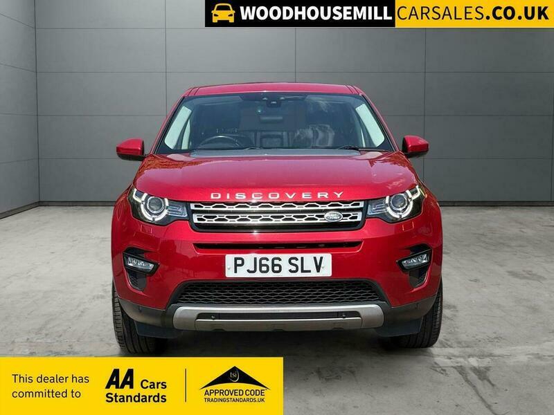 Land Rover Discovery Sport 2.0 Td4 Hse PJ66SLV Red #2