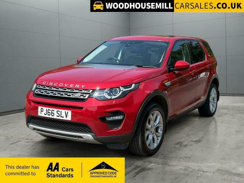 Land Rover Discovery Sport 2.0 Td4 Hse PJ66SLV Red #3