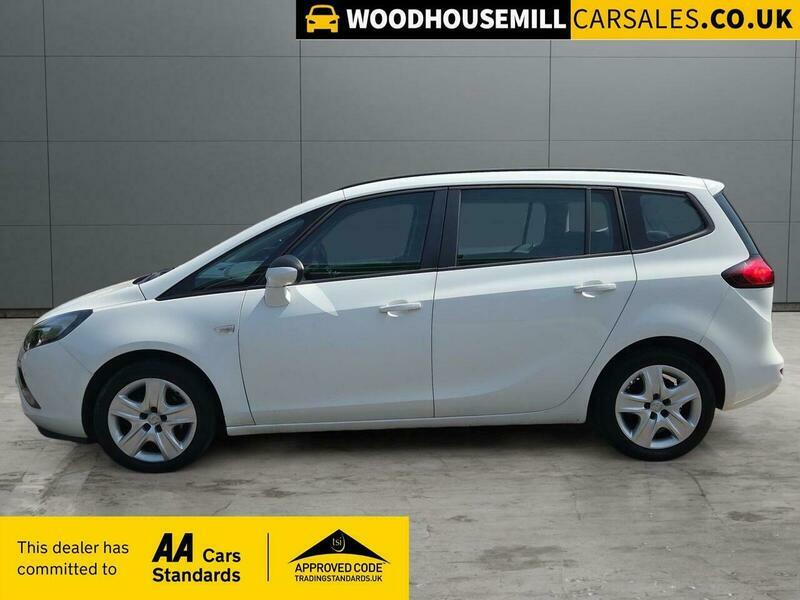 Vauxhall Zafira Tech Line Cdti Ss White #7