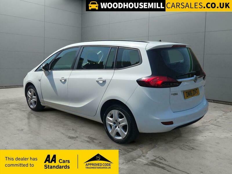 Vauxhall Zafira 1.4I Turbo Exclusiv Euro White #5