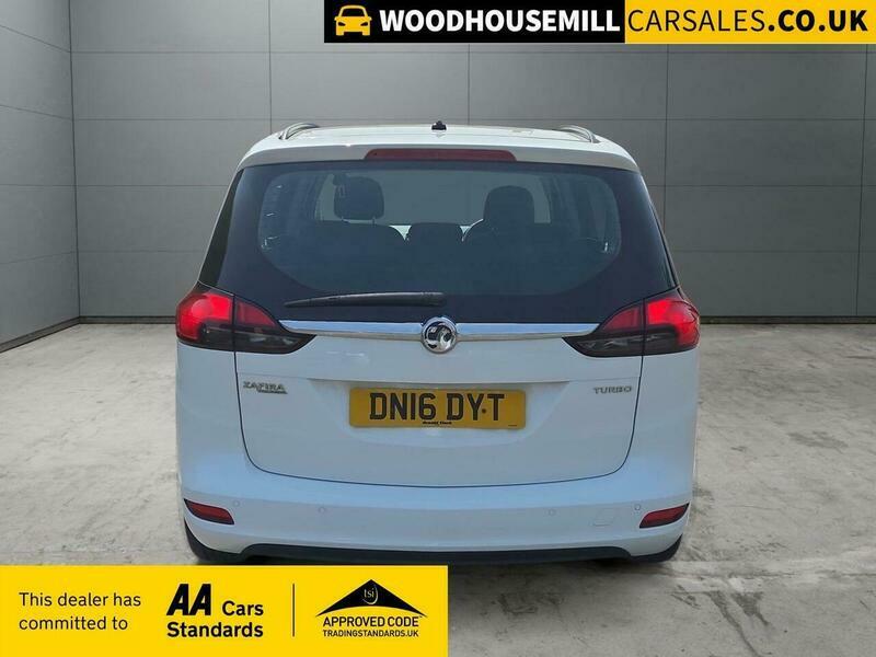 Vauxhall Zafira Tech Line Cdti Ss White #8
