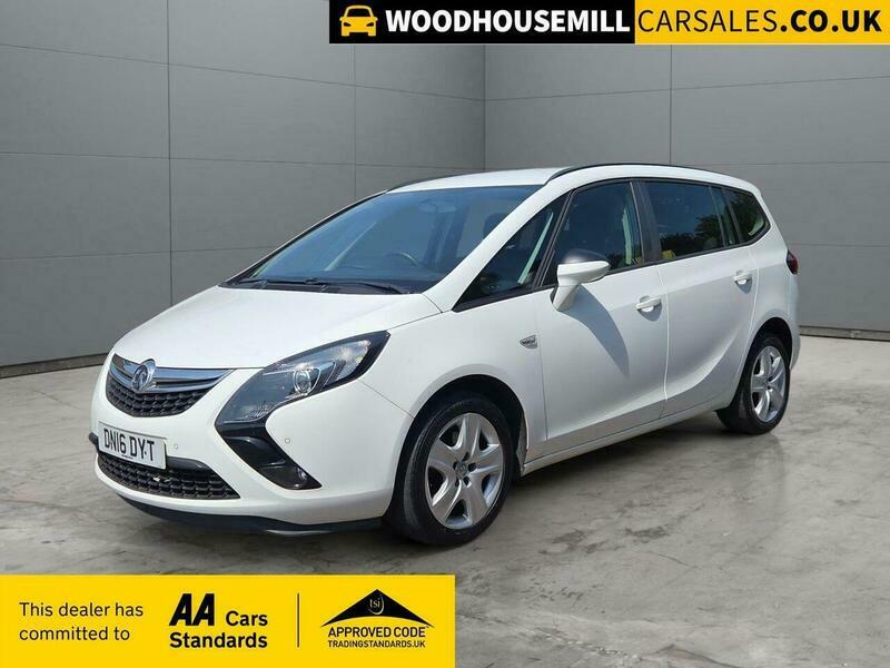 Vauxhall Zafira 1.4I Turbo Exclusiv Euro White #3