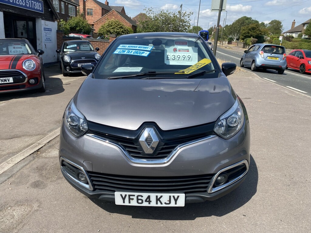 Renault Captur 1.5 Dynamique S Medianav Dci 90 20 Road Tax Sa Grey #3