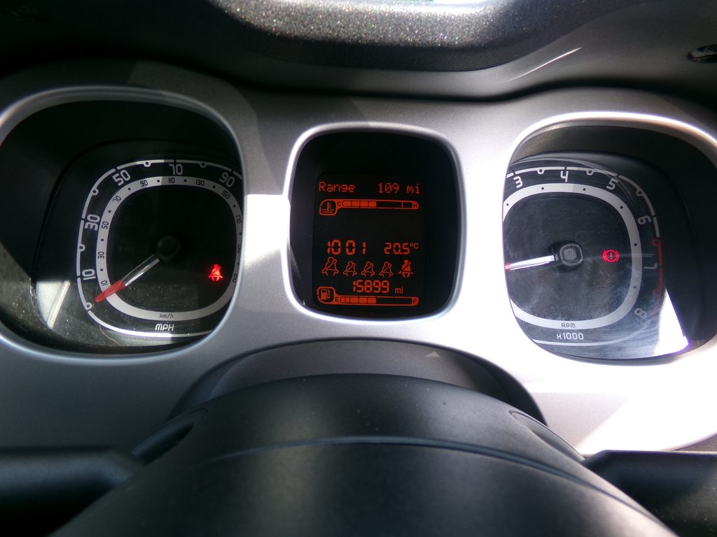 Fiat Panda Hatchback Red #13